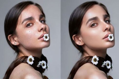 Skin Correction & Beautification Photoshop Action